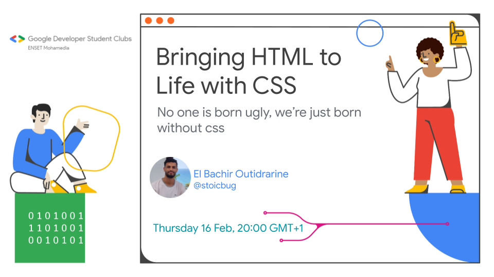 Bring HTML to life with CSS!